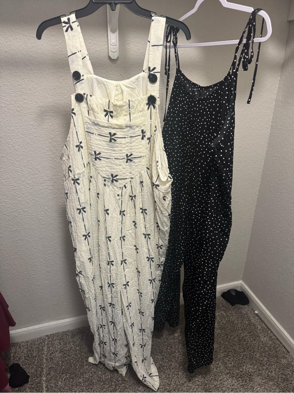 SHEIN Cream Jumpsuit set